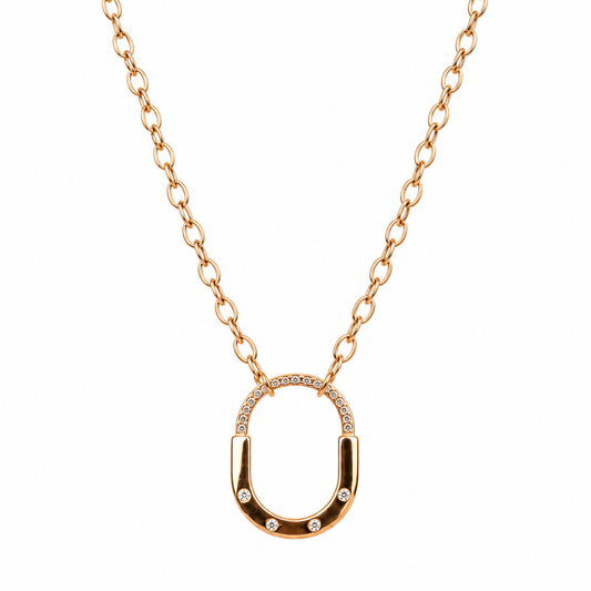 Sparkling Charm Pendant Necklace