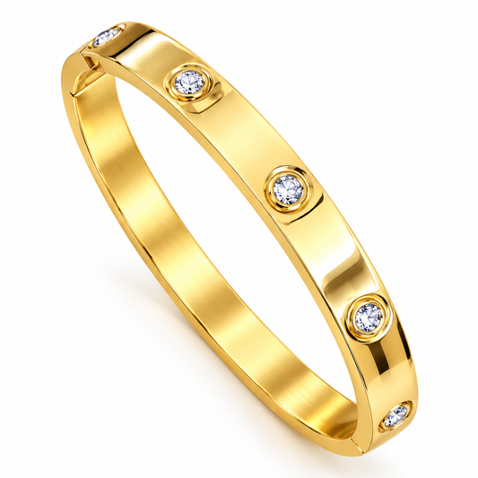 Regal Crystal Bangle