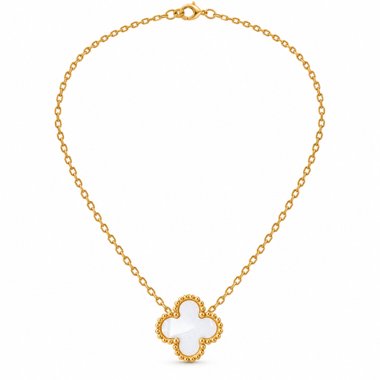 Pearl Clover Necklace