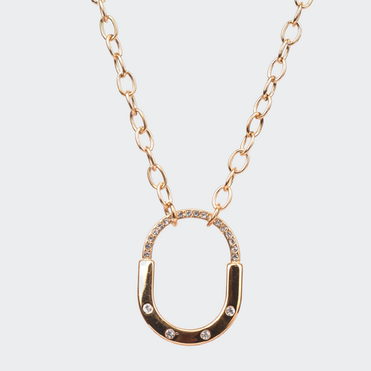 Sparkling Charm Pendant Necklace