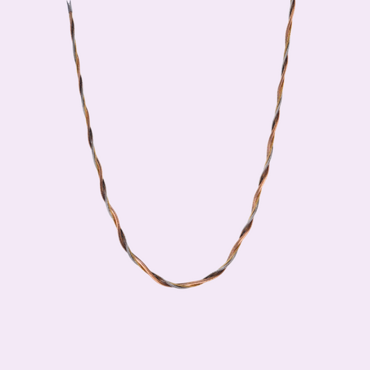 Trinity Twist Elegance Necklace