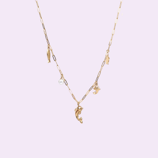 Ocean Whispers Pendant Necklace