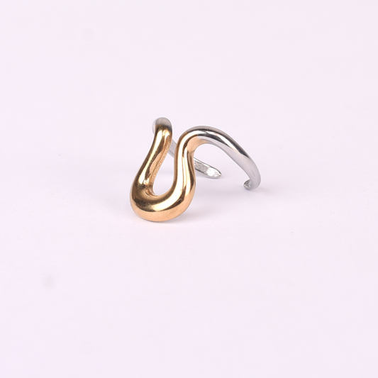 Wavy Dual Tone Ring