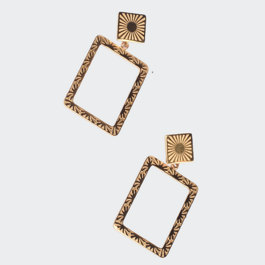 Golden Echo Earrings
