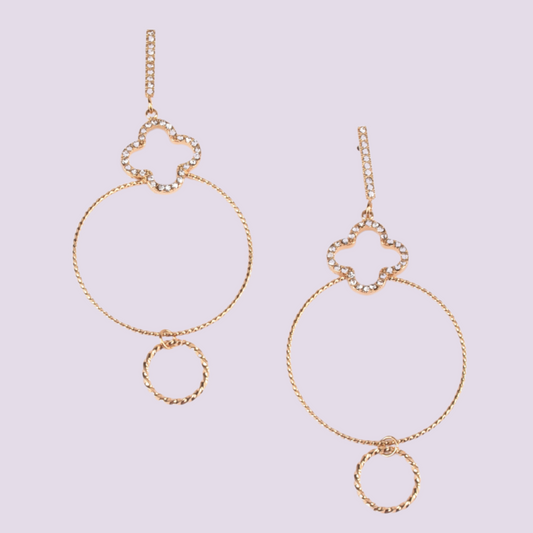 Golden Bloom Earrings