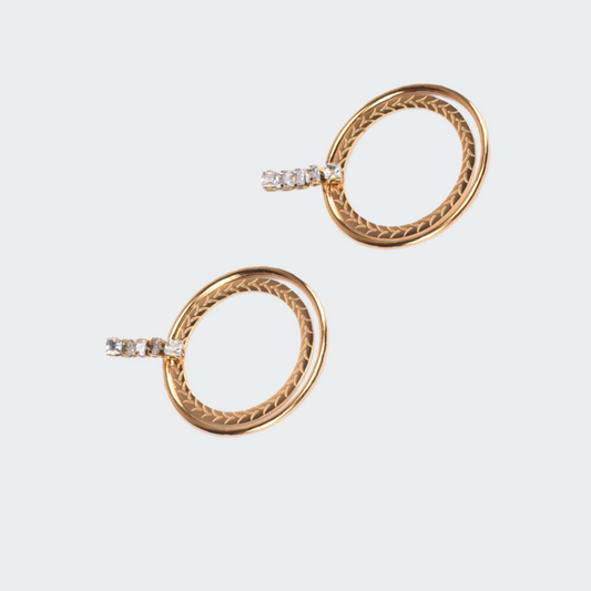 Twin Hook Sterling Dangler Earrings