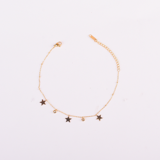 Stellar Glow Star Anklet