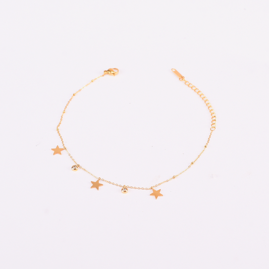 Stellar Glow Star Anklet