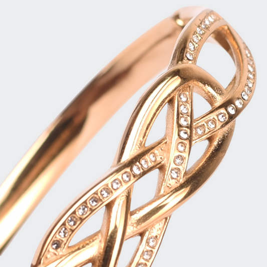 Infinity Bloom Bangle