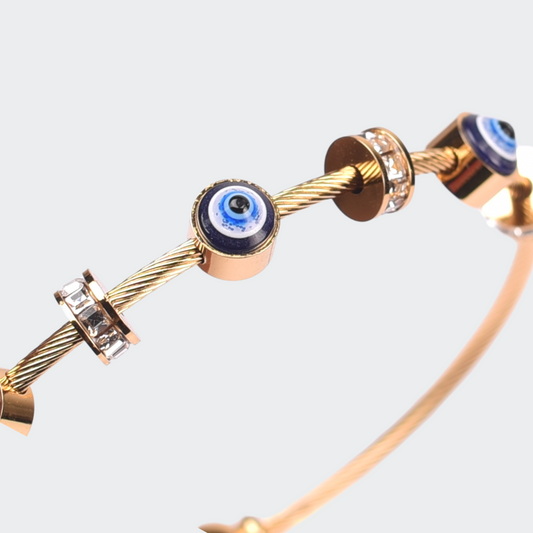 Evil Eye Elegance Bangle