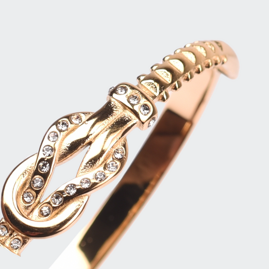 Veloura Twist Bangle