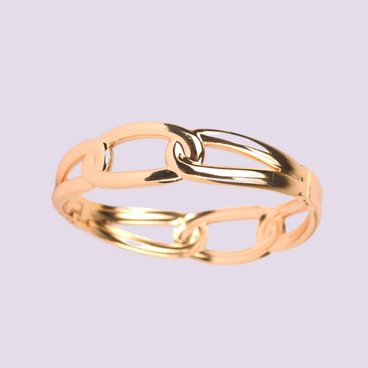 Chainlight Charm Bangle