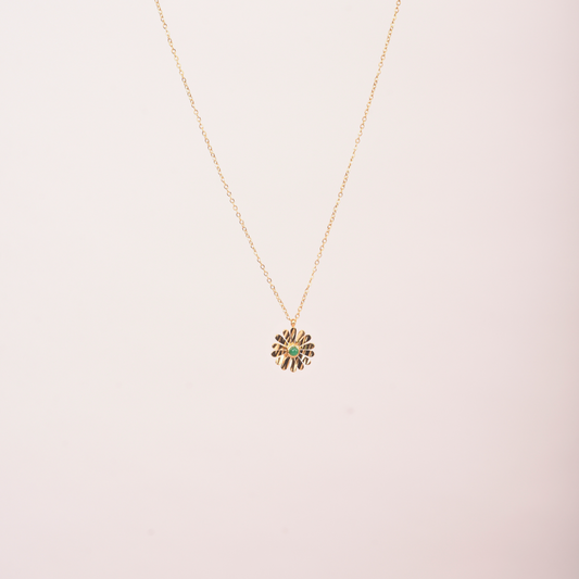 Emerald Bloom Necklace