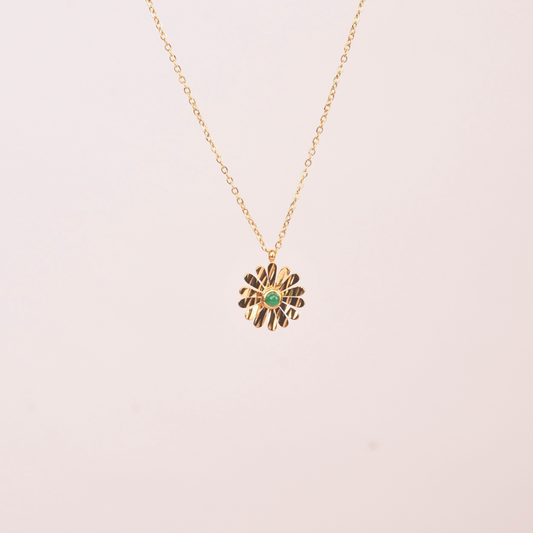 Emerald Bloom Necklace