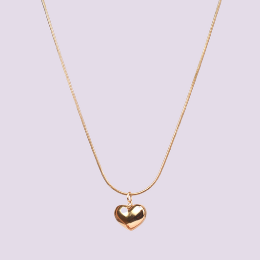 Halo Heart Pendant Necklace