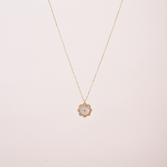 Celestial Bloom Pendant Necklace
