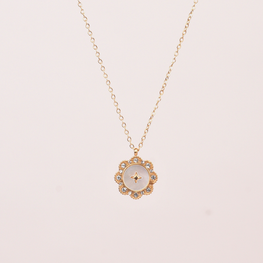 Celestial Bloom Pendant Necklace
