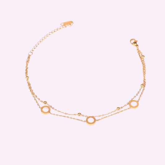 Opulent Orbit Anklet