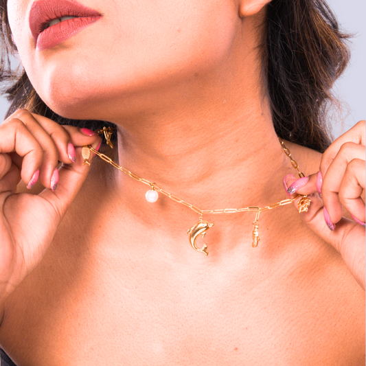 Ocean Whispers Pendant Necklace