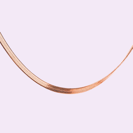 Bronze Snake Chain Necklace