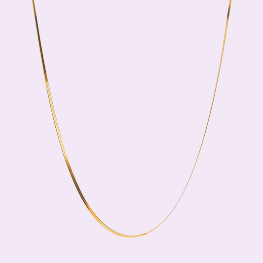 Gold Snake Chain Necklace