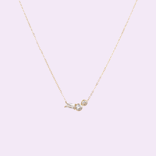 Trinity Gleam Necklace