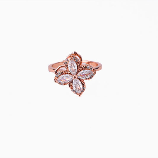 Twirl Bloom Spinner Ring
