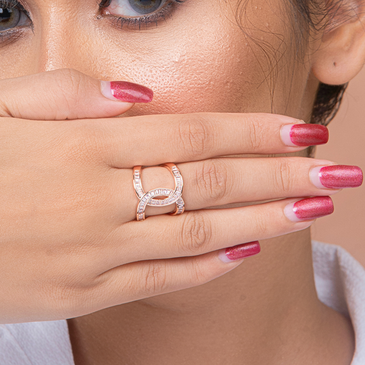 Infinity Glint Ring