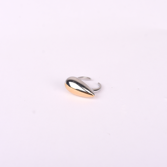 Teardrop Metallic Colour Ring