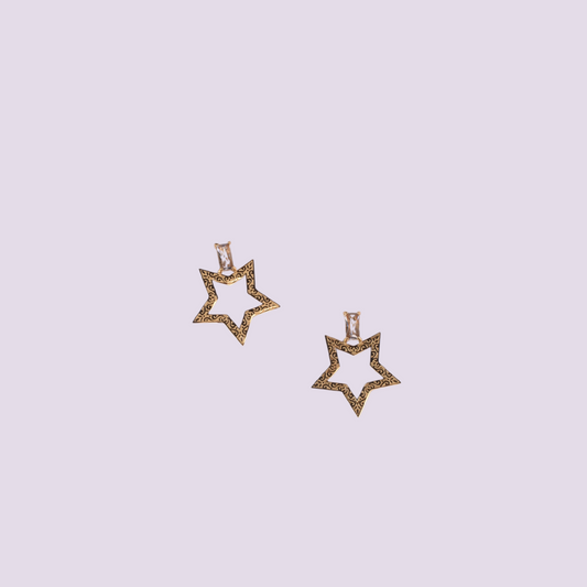 Star-Shaped Stud Earrings