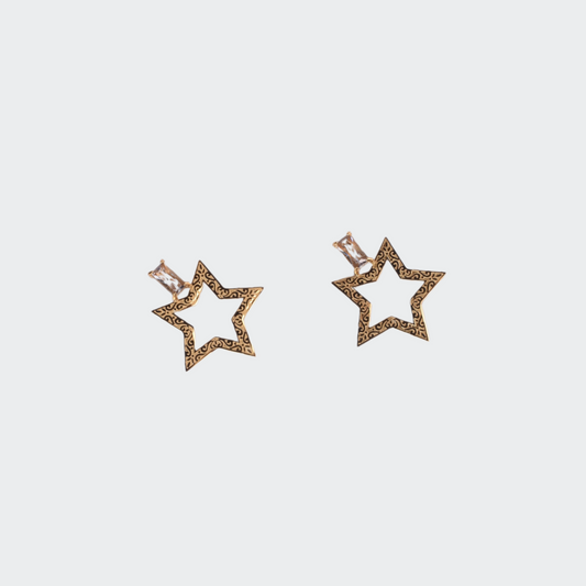 Star-Shaped Stud Earrings