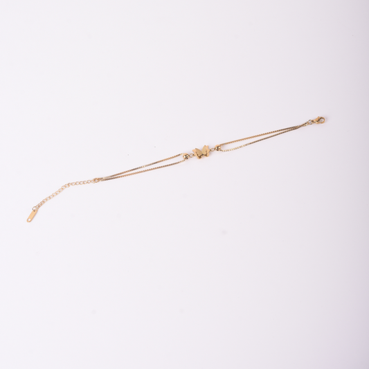 Golden Butterfly Bracelet
