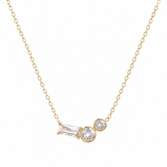 Trinity Gleam Necklace