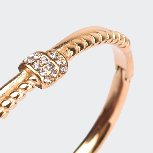 Aurora Twist Bangle