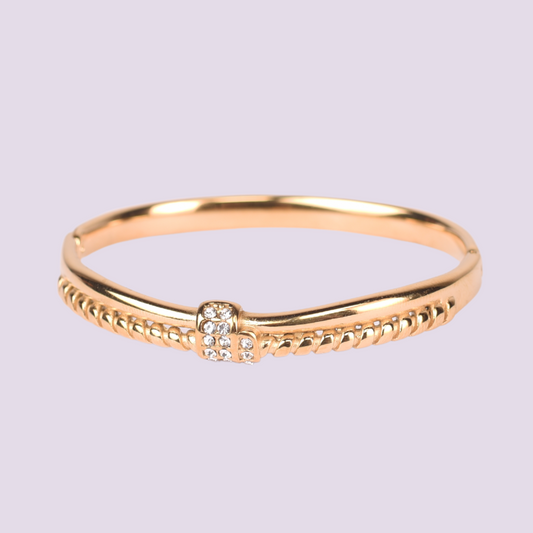 Aurora Twist Bangle