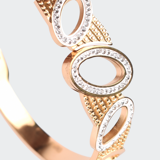 Gilded Orbit Bangle