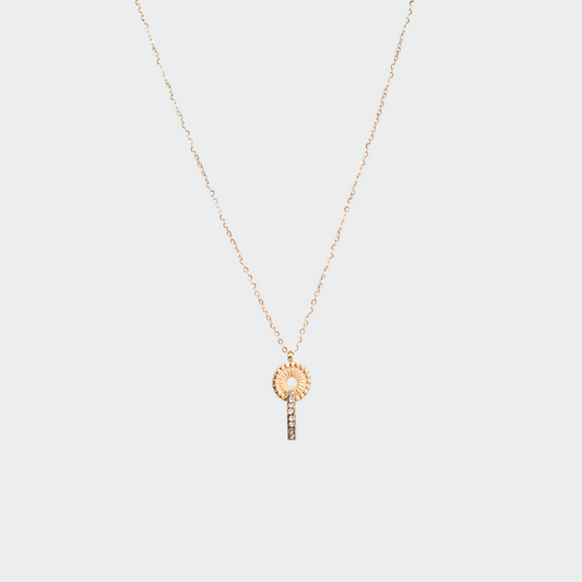 Auric Path Pendant Necklace