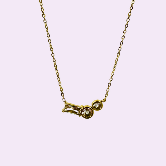 Trinity Gleam Necklace