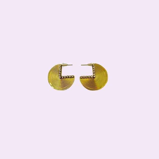 Celestial Coil Drops Earrings