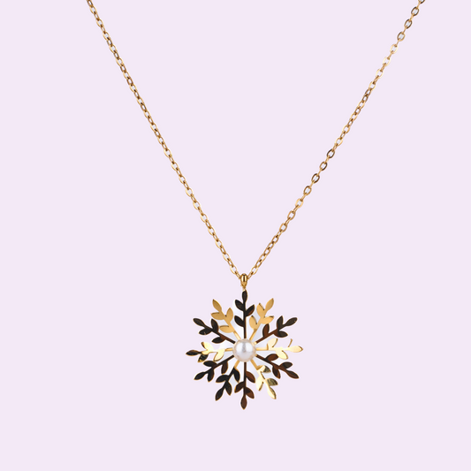 Snowfall Charm Pendant Necklace