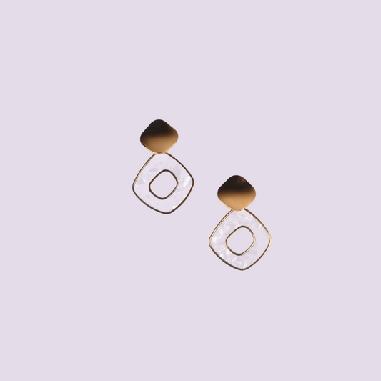 Geometric Drop Earrings